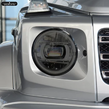  O Farol do carro lanterna traseira de Proteção Tom de Filme de Fumaça Preta TPU Transparente Autocolante Para Mercedes Benz Classe G W463 2019 - 2021 AMG