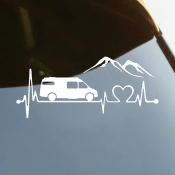  Sprinter Van de Acampamento para o Die-Cut Vinil Decal Adesivo de Carro Impermeável Auto Decorações em Carro do Corpo de pára-choque Traseiro Janela Laptop #S60196