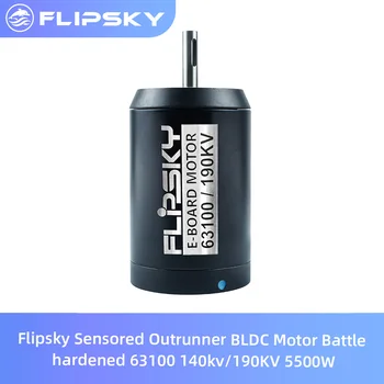  Flipsky Sensored Outrunner Brushless Motor DC Batalha endureceu 63100 140kv/190KV 5500W para DIY Elétrica Skate de Longboard