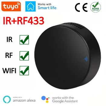  2022 NOVO Tuya Smart RF Controle Remoto de INFRAVERMELHO wi-Fi Smart Home para Condicionador de Ar de TODAS as tvs LG TV Alexa Inicial do Google, etc