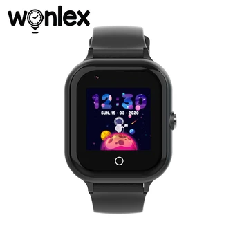  Wonlex Smart Watch Criança Relógio da Câmara Grande-Bateria GPS-wi-FI Rastreador Tomar-Vídeo 4G KT24 Crianças Impermeável Bebê SOS Anti-perda de Relógios