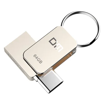  USB C Tipo C USB3.0 unidade flash PD059 16GB 32GB 64G para Andriods Memória do SmartPhone MINI Usb Stick